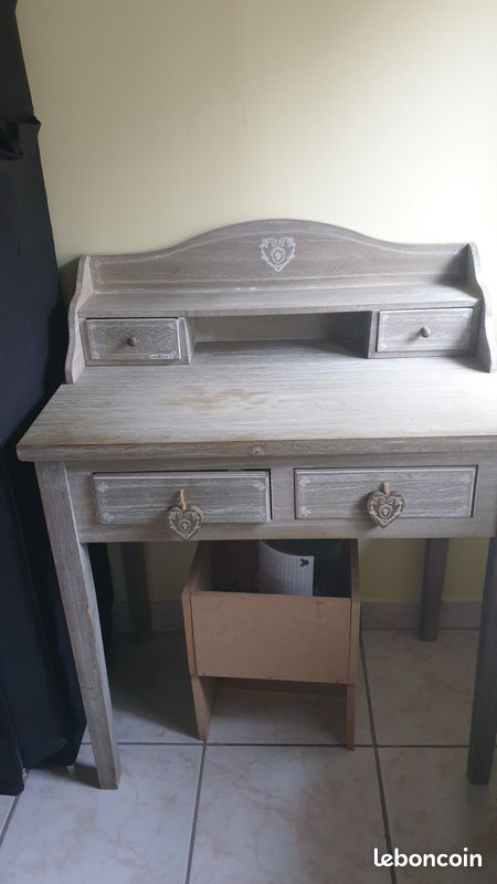 Coiffeuse "maison du monde" + 1 chevet (image 1)
