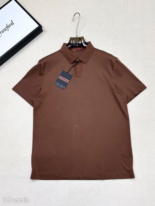 Polo Zegna pour homme, taille L (image 1)