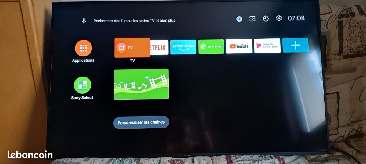 Téléviseurs Sony bravia kd55xe8596 (image 1)