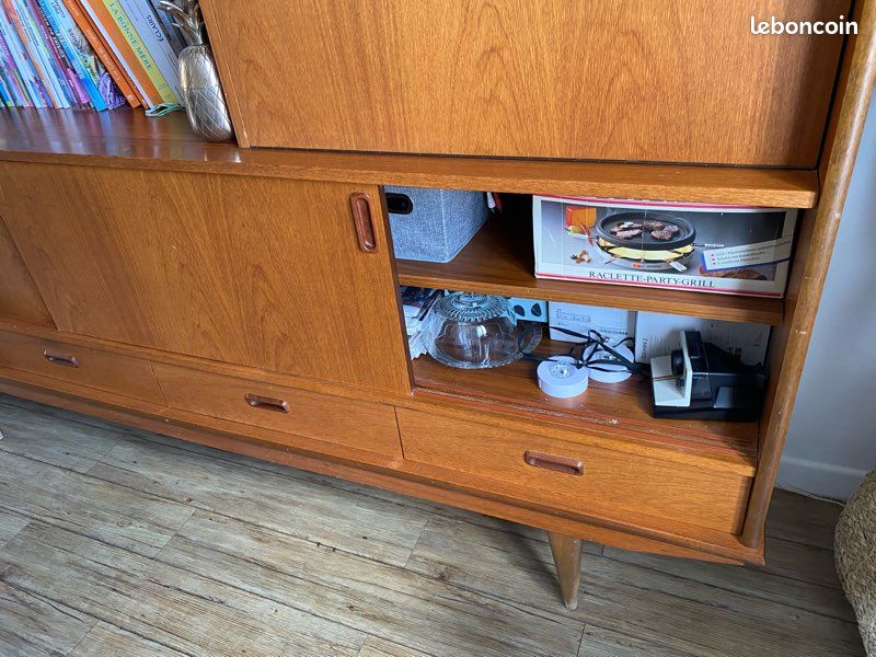 Enfilade scandinave vintage teck (image 16)