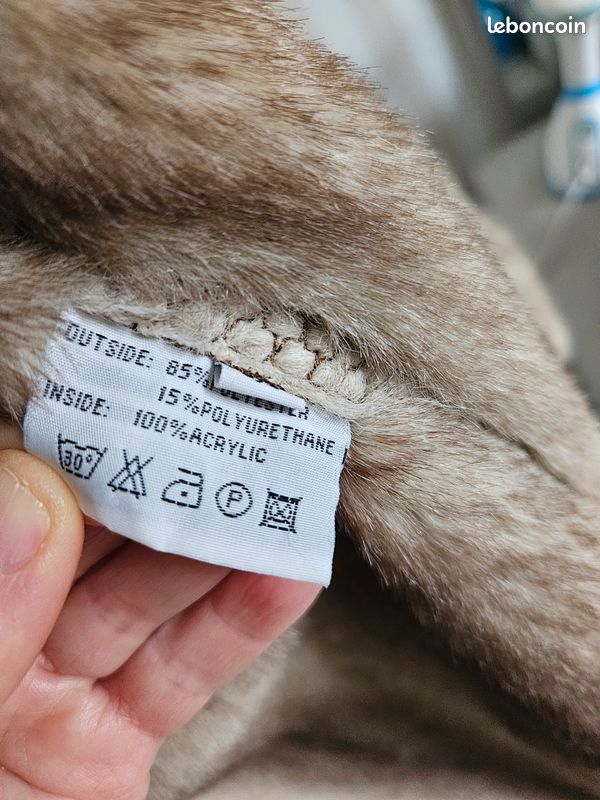 Manteau long marron T 40 et dieu créa la femme (image 7)
