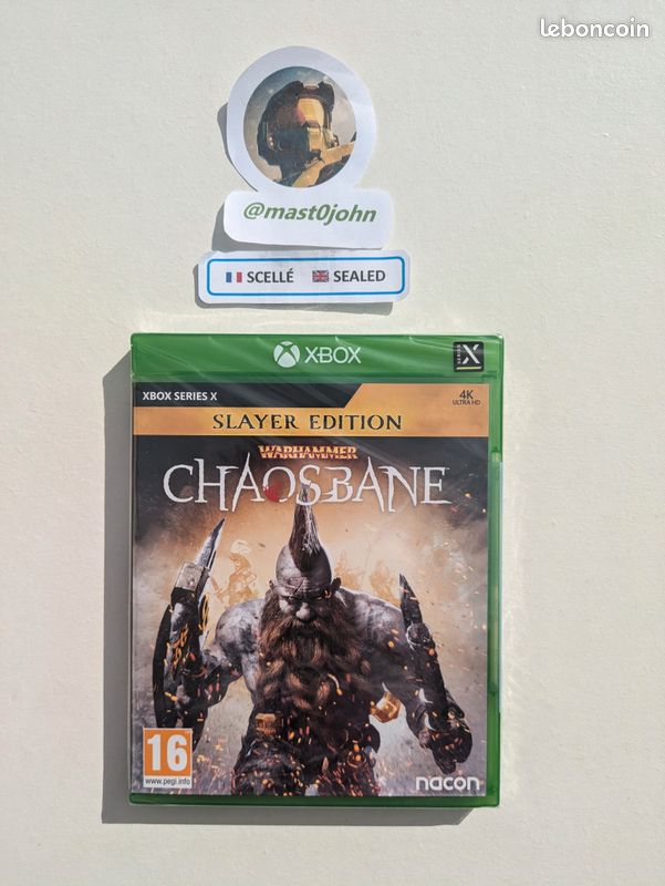 Jeu Warhammer Chaosbane: Slayer Edition - Xbox Series X - Neuf Sous Blister