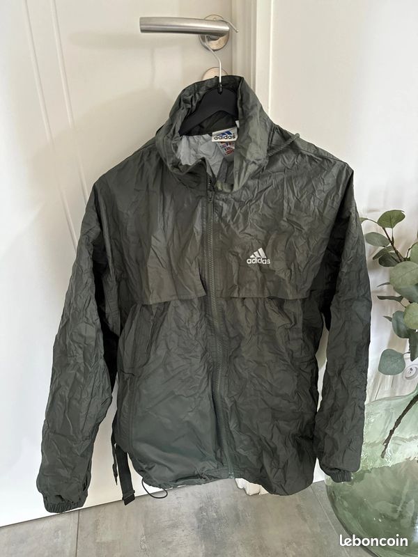 K-Way veste de pluie Adidas Vintage Taille M (image 1)