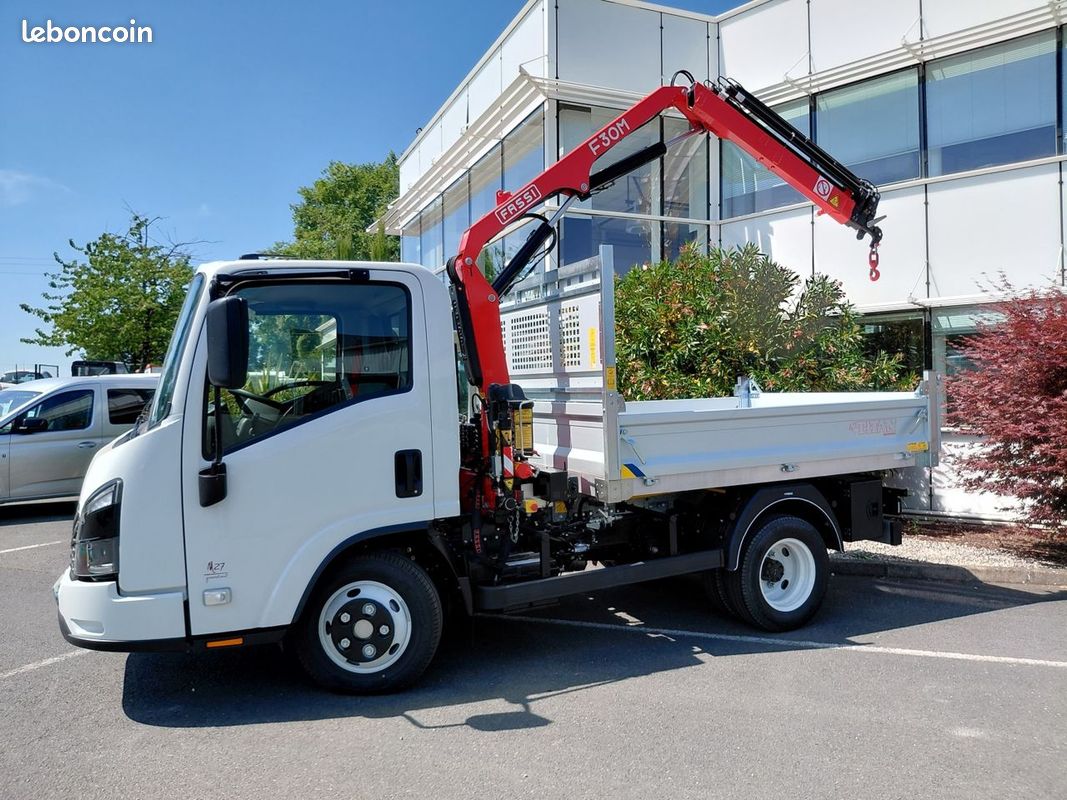 Isuzu ISUZU M27 E 3L 150 CV GRUE FASSI + BENNE ALU (image 3)