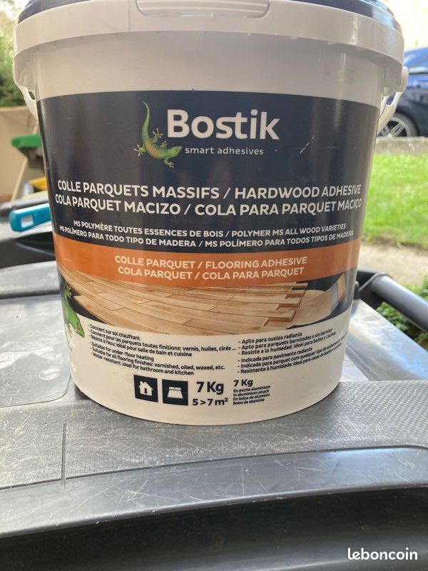 Colle parquet Bostik 7 kg – Neuf – Polyuréthane MS (image 1)