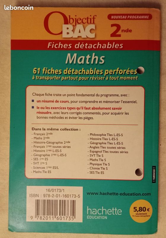 Objectif Bac - Entraînement - Maths 2nde (image 3)