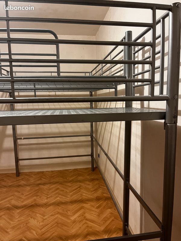 Vends Lit Mezzanine 140/200 (image 2)