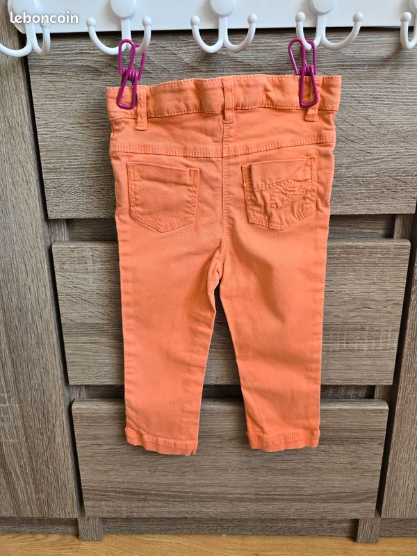 Vêtement Bébé Fille Jeans Gémo Orchestra 12 mois 74 cm