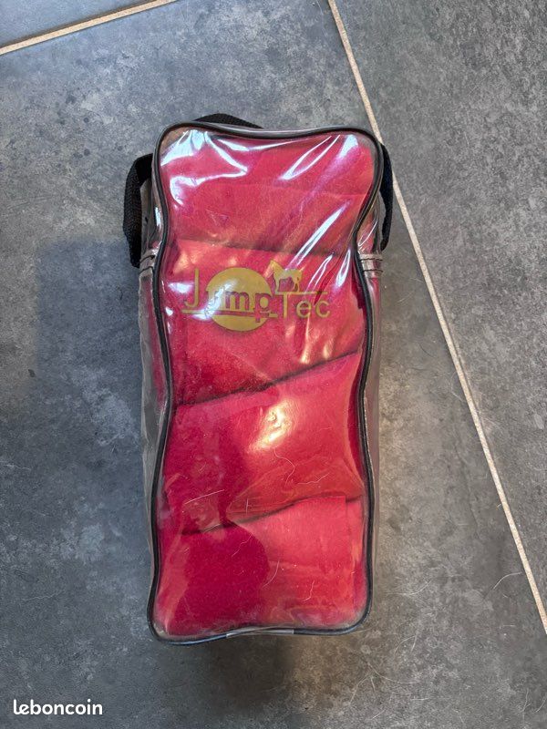 Bandes de polo rouges JumpTec (x4) (image 1)