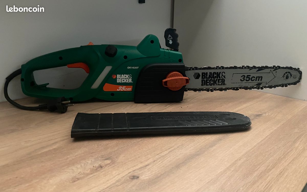 Tronçonneuse électrique black&decker 35 cm (image 1)