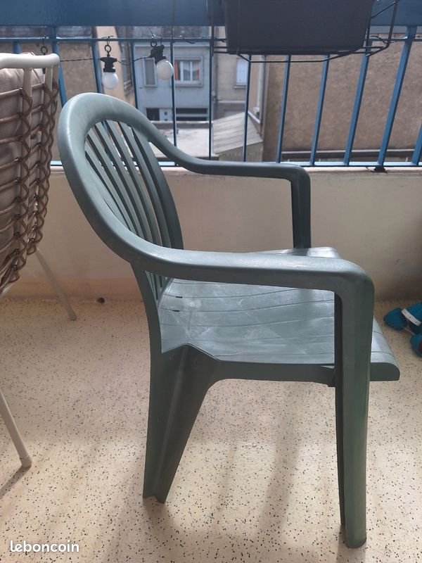 Lot de 3 chaises de jardin (image 5)