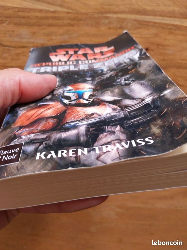 Livre Star Wars Republic Commando Triple Zéro - Karen Traviss - Fleuve Noir TBE (image 4)