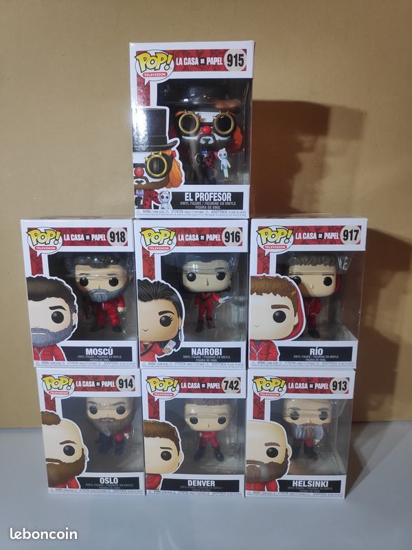 Funko Pop] Figurine El Profesor (La Casa De Papel) #915