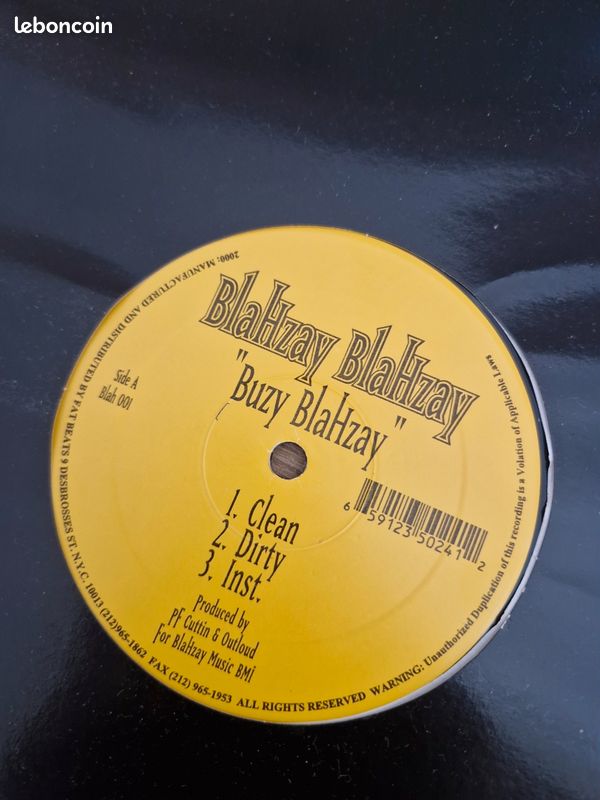 Vinyle blahzay blahzay (image 3)