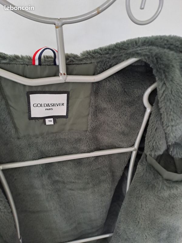 Veste imperméable fourrée Gold & Silver (image 3)
