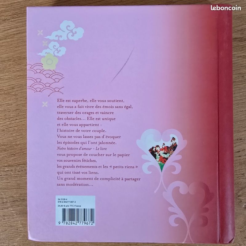 Cahier / livre de couple / "notre histoire d'amour" à compléter (image 2)