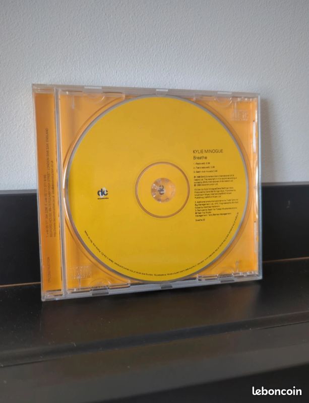 Kylie Minogue - Breathe (CD single promo) (image 1)