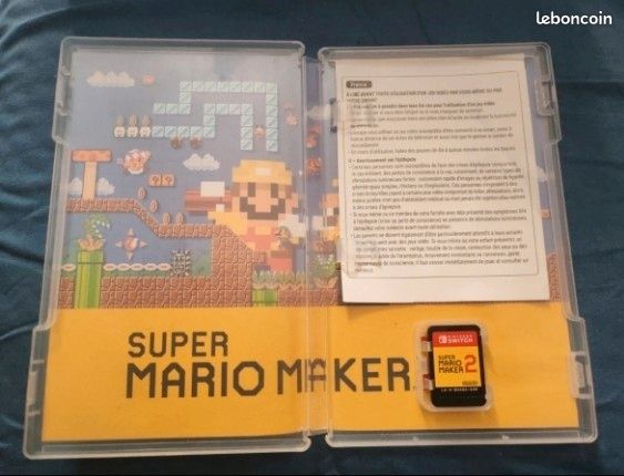 Super Mario Maker 2 Nintendo Switch - État comme neuf / Parfait état (image 2)