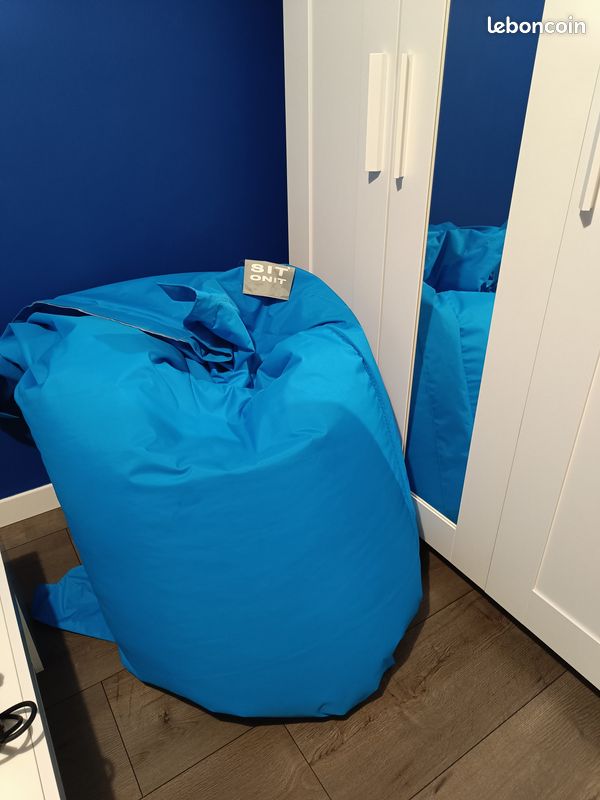 Pouf bleu sit onit (image 3)
