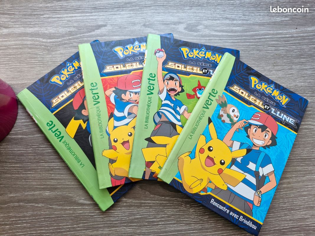 Lot 4 tomes pokemon Soleil et lune (image 1)