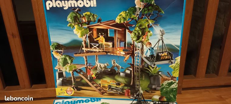 Playmobil Les Explorateurs - Campement Des Explorateurs Avec Tyrannosaure 9429