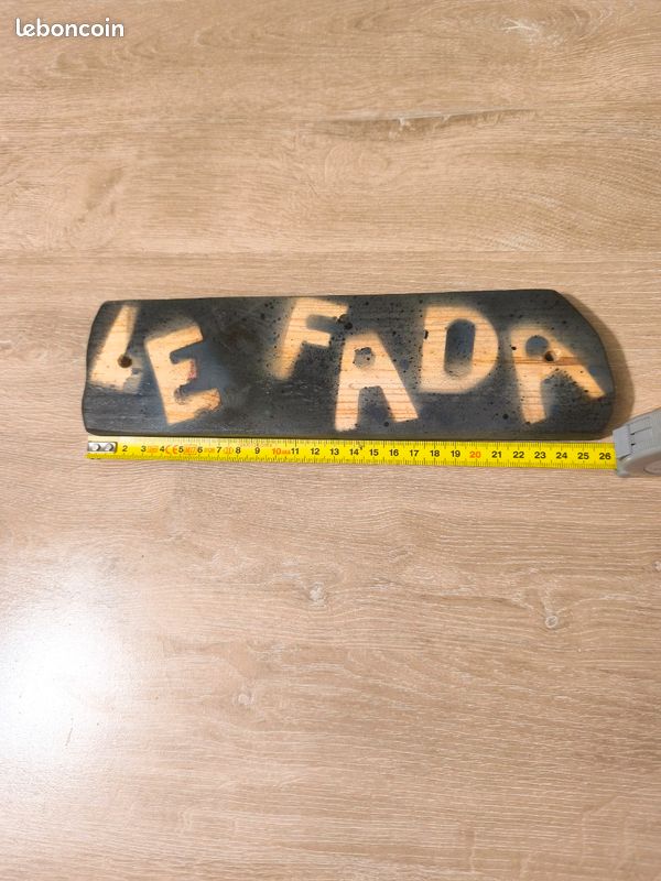 Plaque murale décorative en bois (image 2)