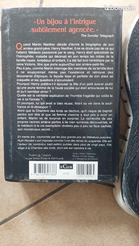 Livre crime par ascendant de Ruth Rendell (image 3)