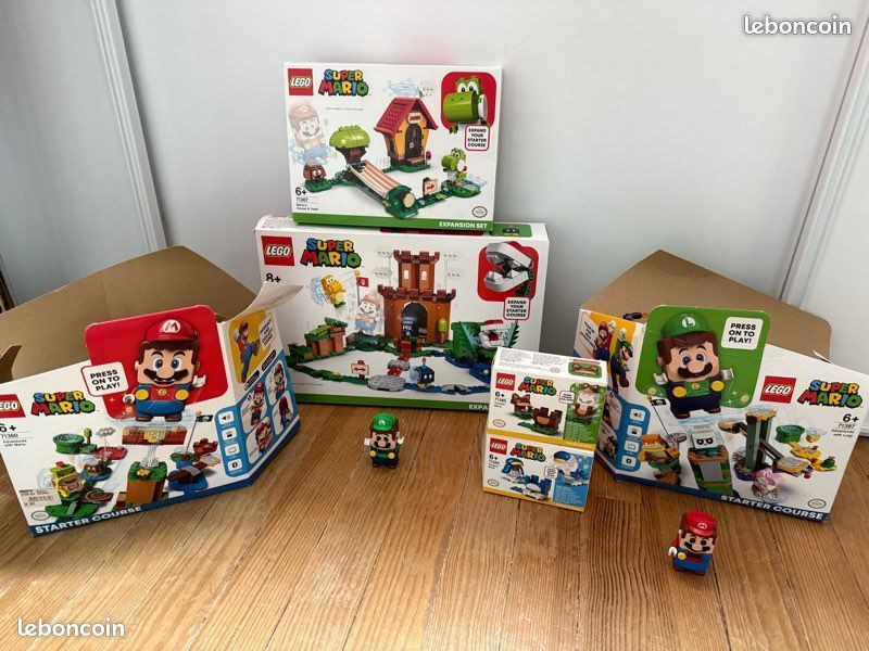 Lot de 7 packs lego super mario nintendo etat neuf (image 1)
