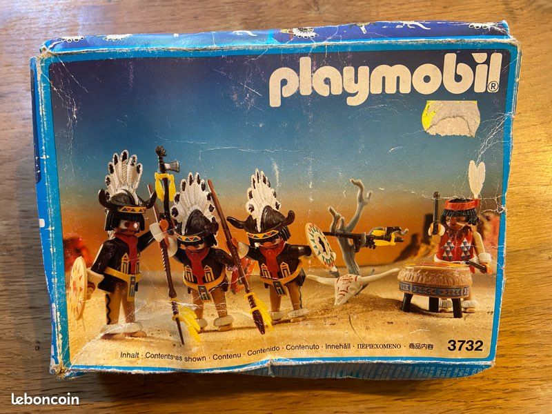 Figurines Playmobil Indiens D'occasion - Lot De Jouets