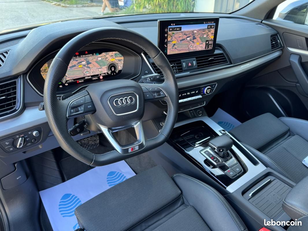 Audi Q5 Sportback 50 TFSIe Hybrid PHEV 299 ch Quattro S line S tronic 7 - 1e main Origine FR (image 19)