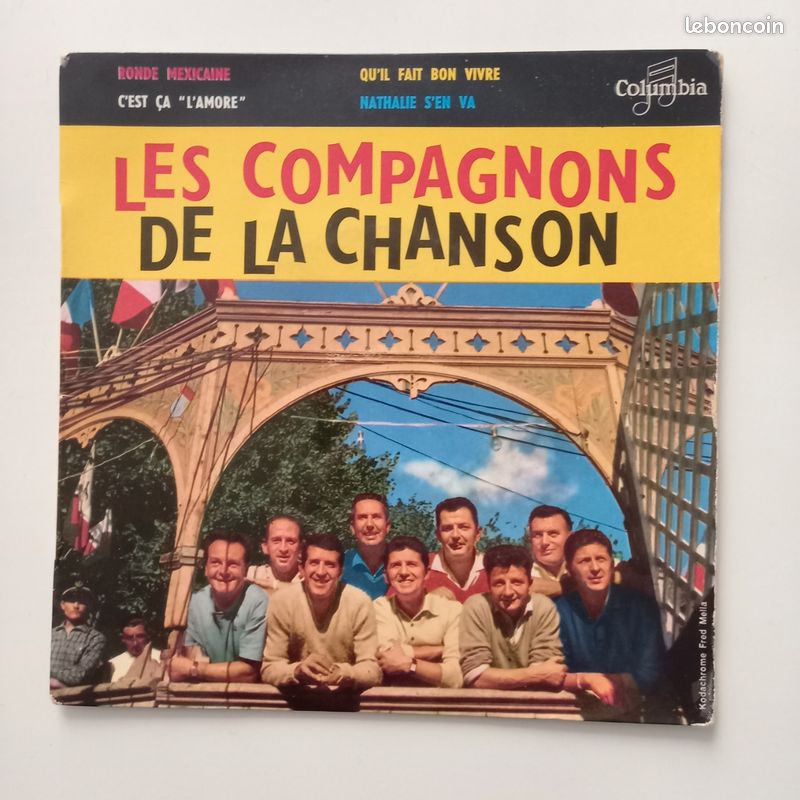 45 tours Les Compagnons de la chanson (image 1)