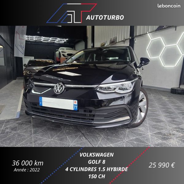 Volkswagen GOLF VIII 1.5 ETSI OPF 150CH STYLE DSG7 (image 2)