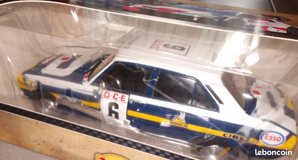 PEUGEOT 504 TI - Rallye du Maroc 1976 - équipage J.P. NICOLAS - GANET - échelle 1/18 - Neuve en boite non déballée - ref n° 30 (image 9)