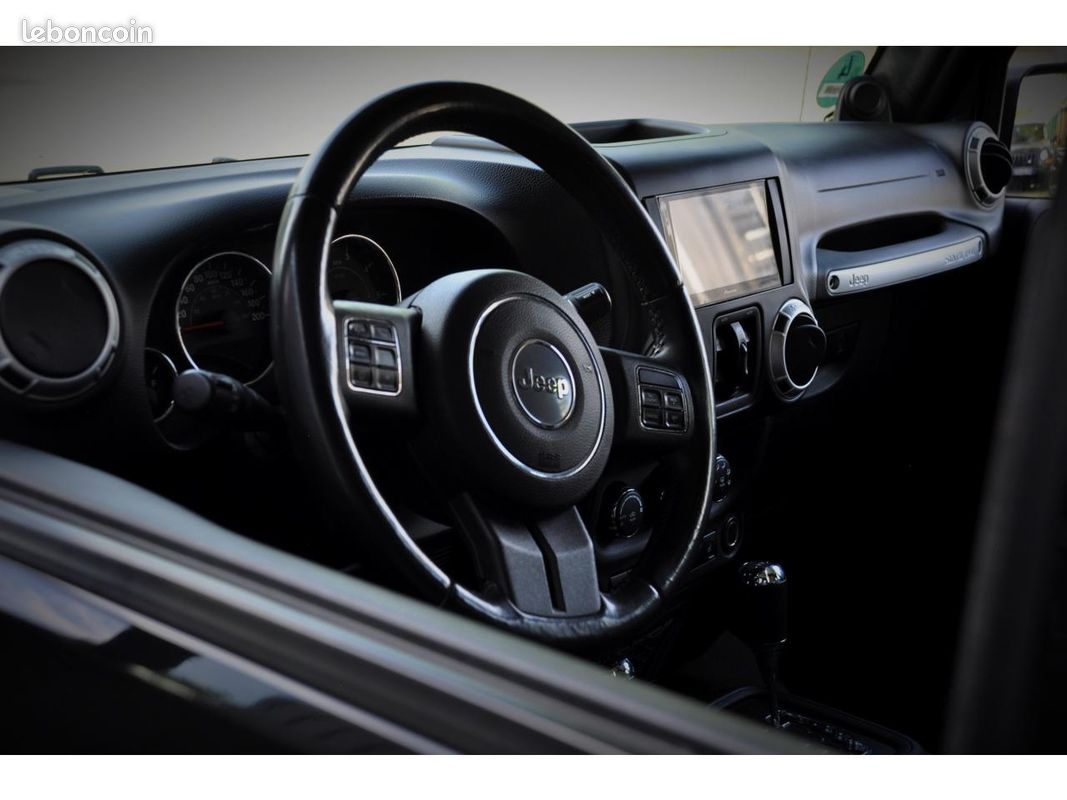 JEEP WRANGLER 2.8 CRD FAP - BVA 2012 Unlimited Sahara PHASE 2 (image 8)