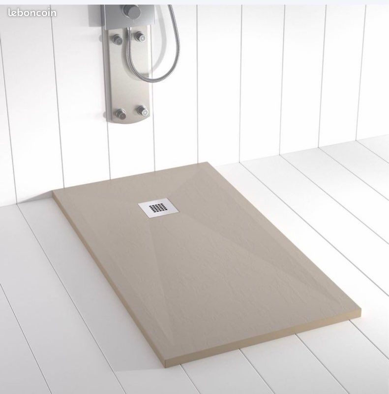 Receveur de douche extra-plat 120 × 80 cm – NEUF (image 1)
