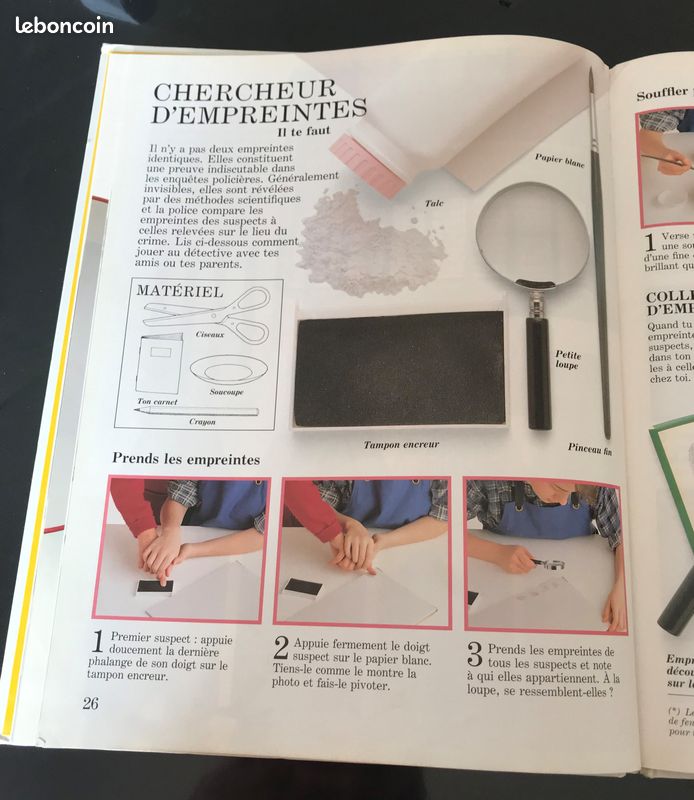Livre les expériences des petits savant Larousse (image 3)