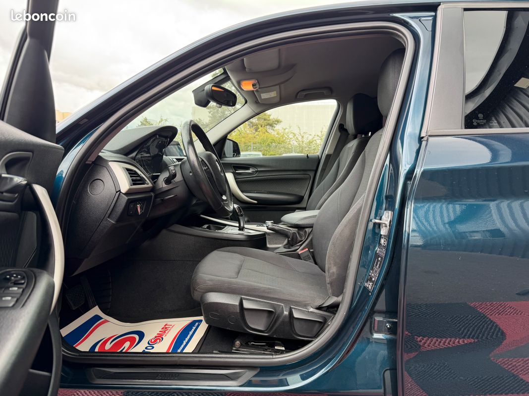 Bmw 118d 143cv pack sport boite automatique zf8 5 porte 192000 klm 12 mois garantie / start and stop / camera de recule / siege chauffant / feux de route auto / gps europe / jante alu .... / (image 7)