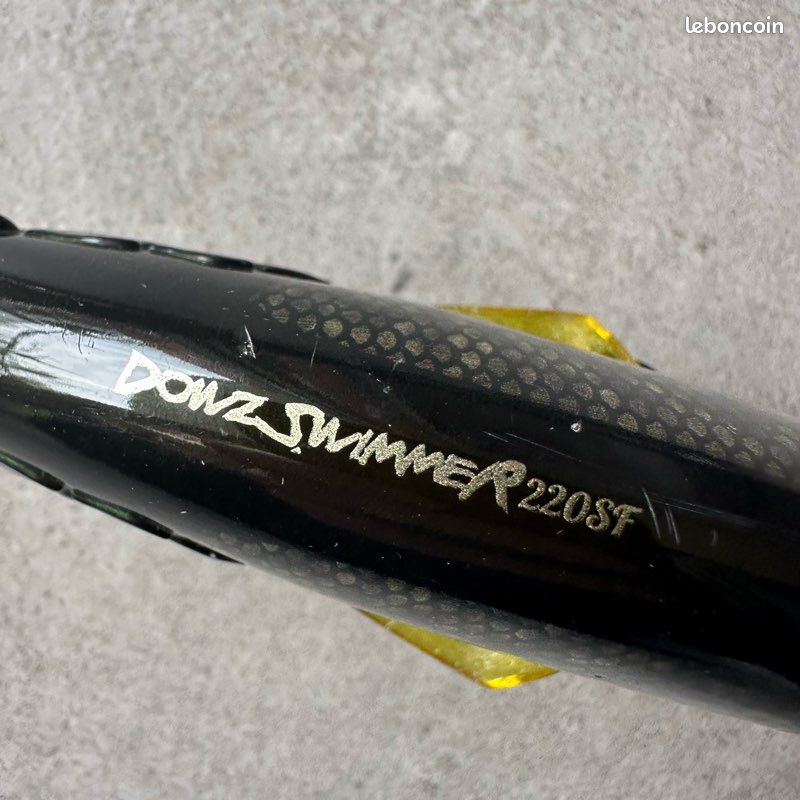 JACKALL DOWZ SWIMMER 400SF PHANTOM FLAME BLACK 21.2oz 400mm Slow