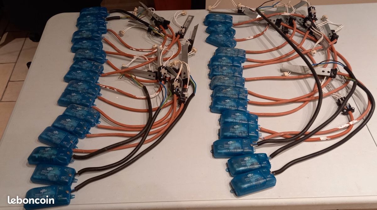 Transformateurs électroniques 12V + lampes Halogènes 12v 50w (image 2)