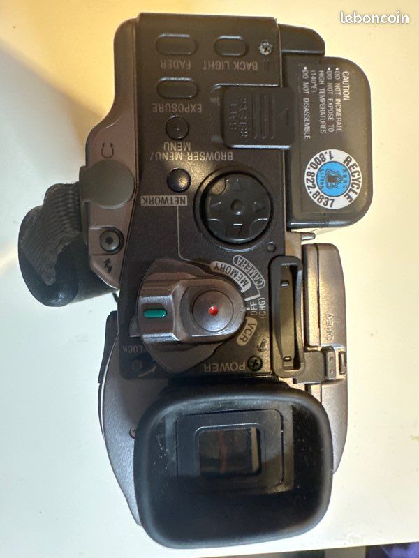 Camescope numérique SONY DCR-PC120E mini cassettes - Photo, audio & vidéo