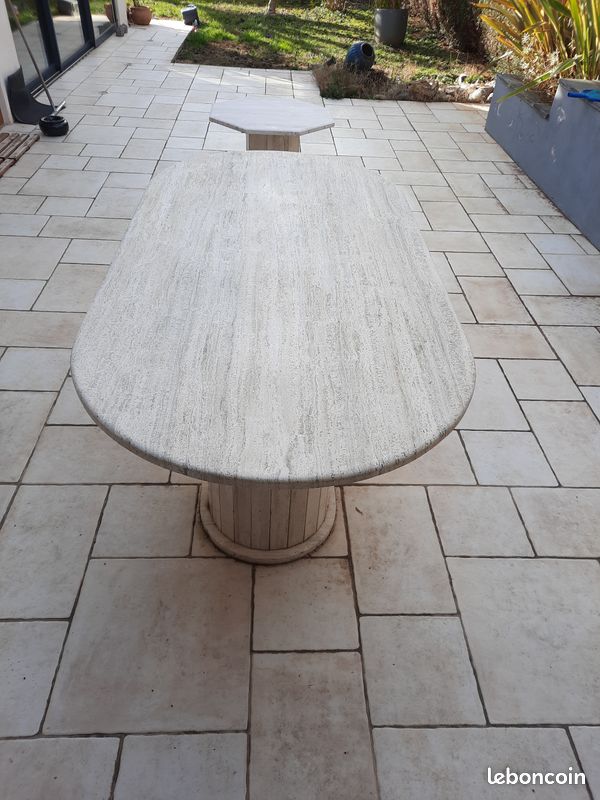 Table en travertin (image 3)