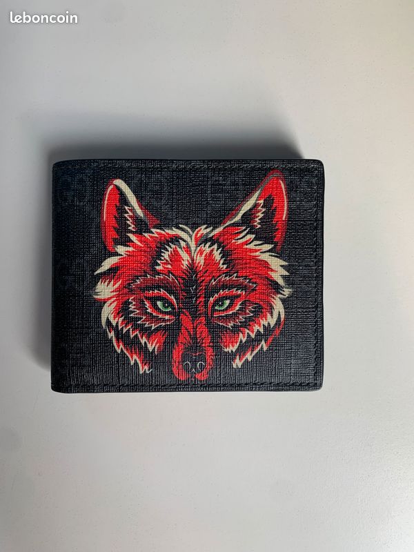 Portefeuille Gucci GG Loup – Excellent état Accessoires Bagagerie