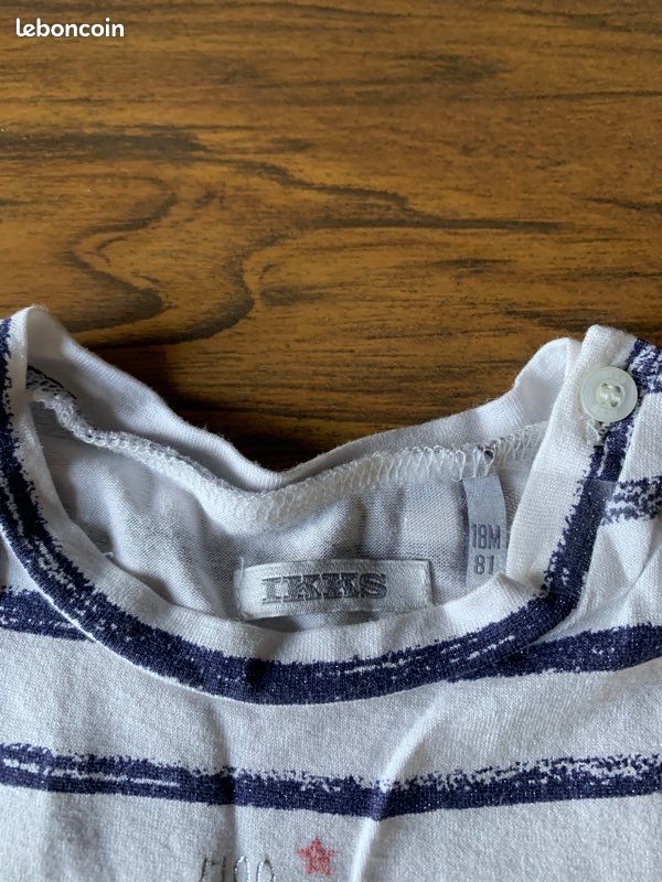 Robe manches courtes bébé fille ikks (image 4)