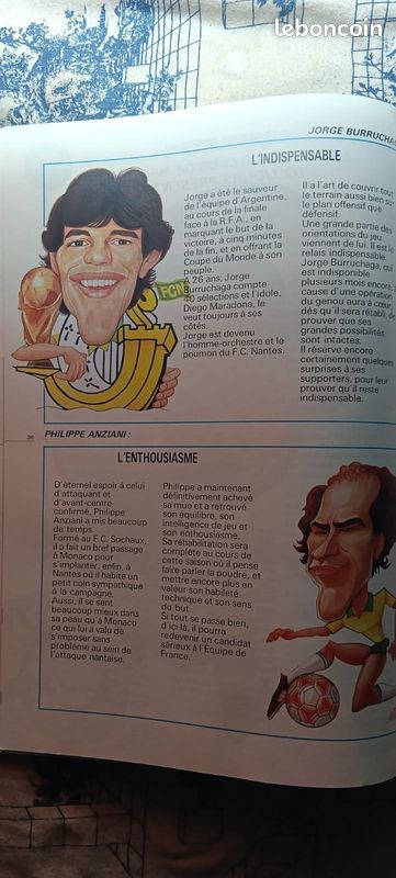 ⚽ les numéros 1 du football - édition spéciale championnat 1987/1988 ⚽ (image 3)