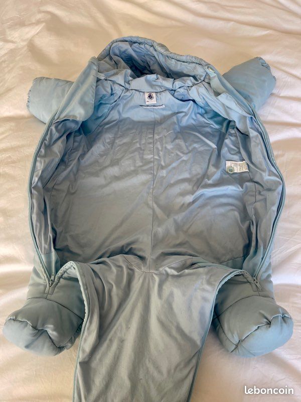 Bombipilote petit bateau 3 mois bleu clair (image 4)
