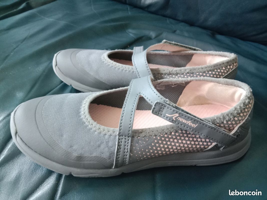 Decathlon Ballerine Grise Fille Ballerine Fille Danse Ballerine