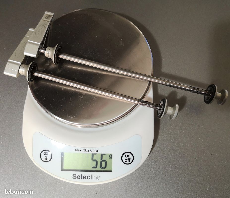 Serrage de roue 9mm TITANE USE SPIN TIX (image 2)