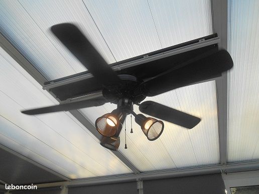 VENTILATEUR/LUSTRE de plafond 3vitesses (image 2)