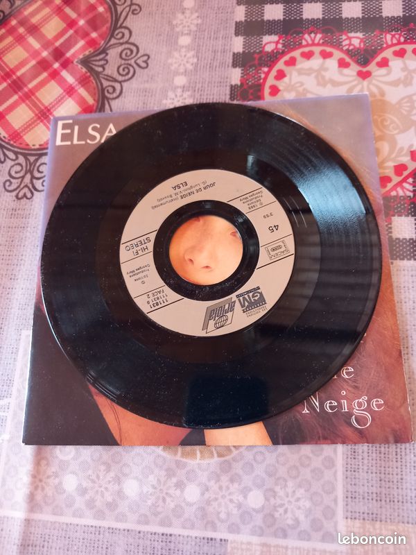 Vinyle Elsa, jour de neige (image 4)