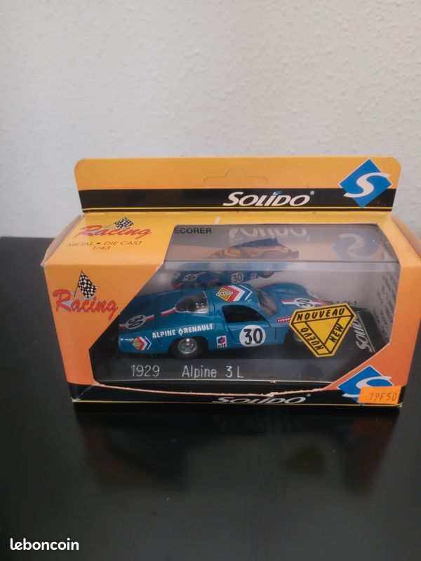 Solido 1929 Alpine 3 Litres 1/43eme - Collection Solido 1929 Alpine 3 Litres 1/43eme - Collection